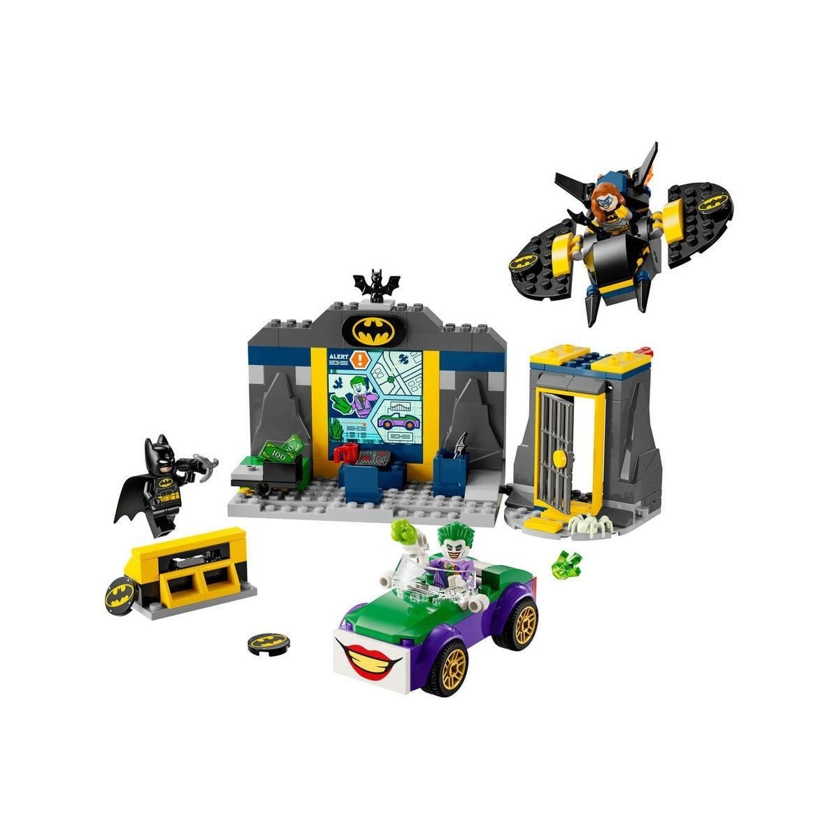 76272 Lego Marvel Batman Batgirl Ve Joker İle Batcave 184 Parça +4 Yaş