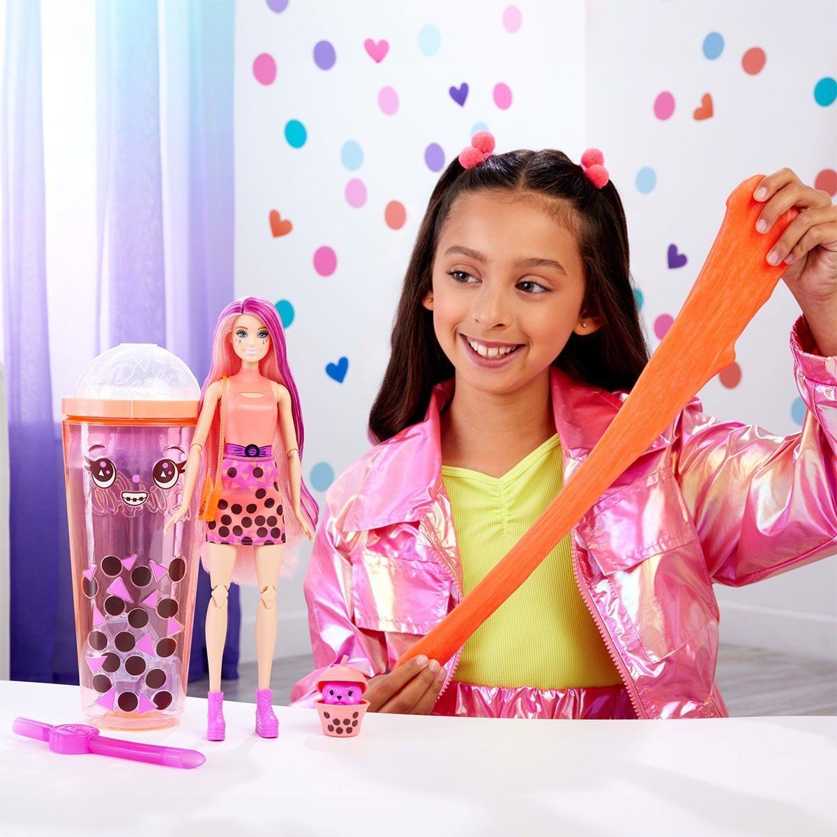 Htj18 Barbie Pop Reveal Boba Çayı Serisi