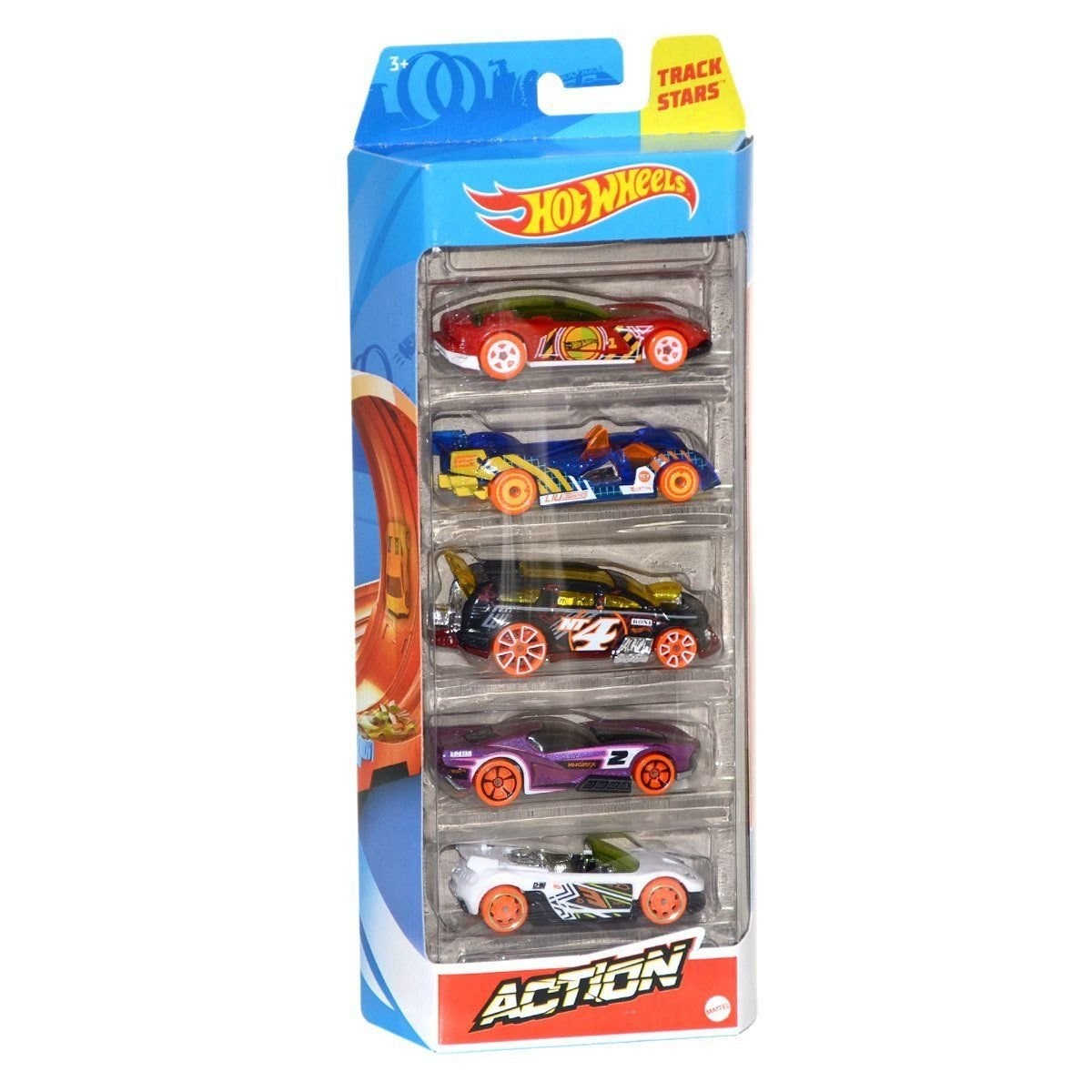 1806 Hot Wheels 5'li Araba Seti / +3 Yaş