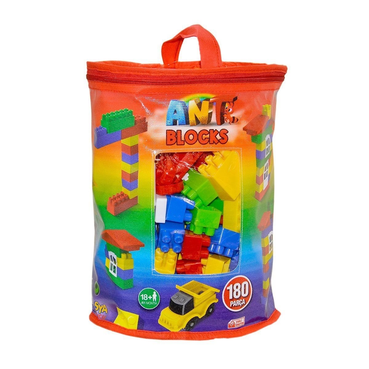 Ant181 Ant Blocks 180 Parça Blok Seti