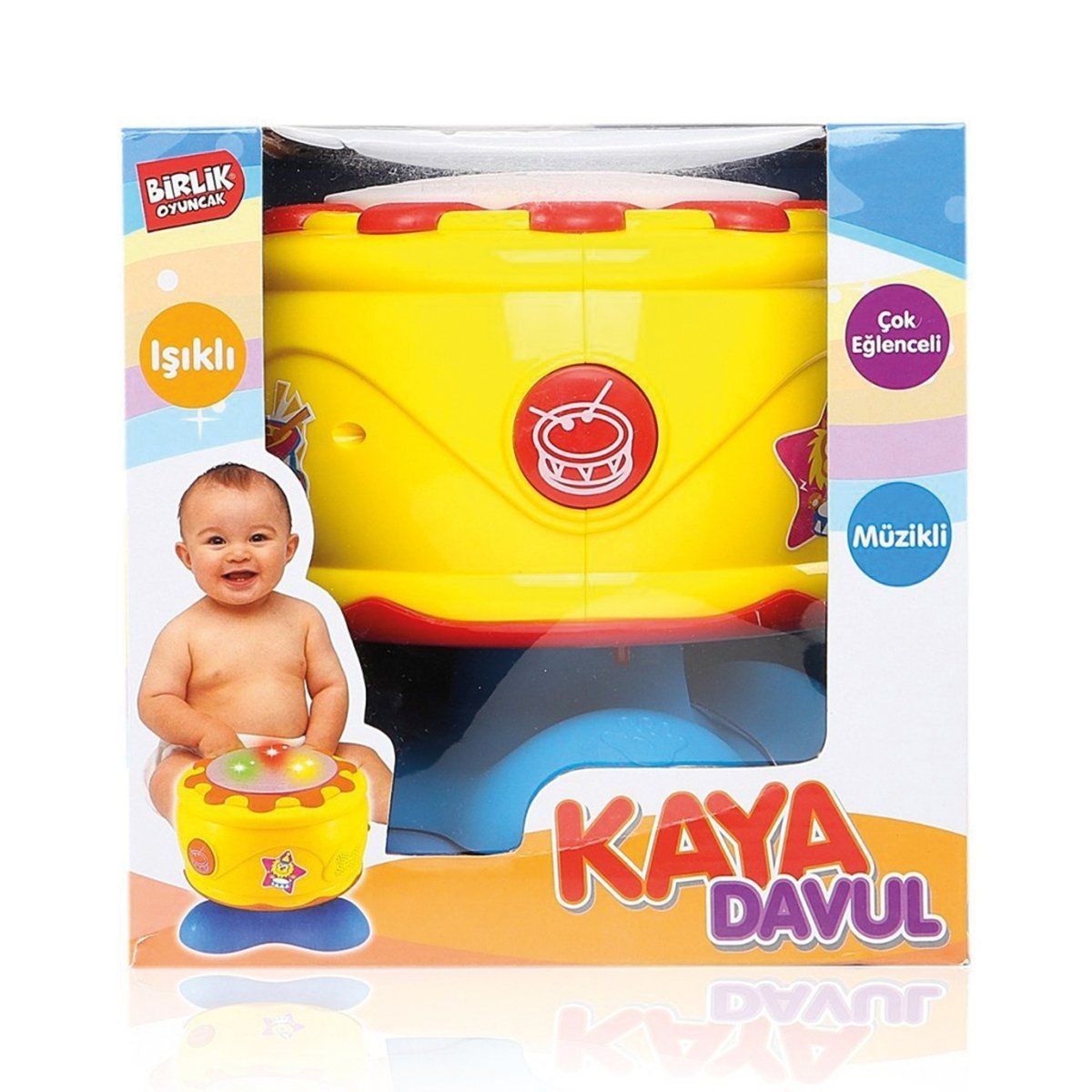 Urt009-01  Müzikli Ve Işıklı Kaya Davul -birliktoys