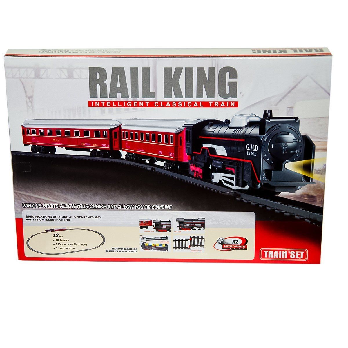 Cnm42  Pilli Tren Seti 48 -can-em Oyuncak