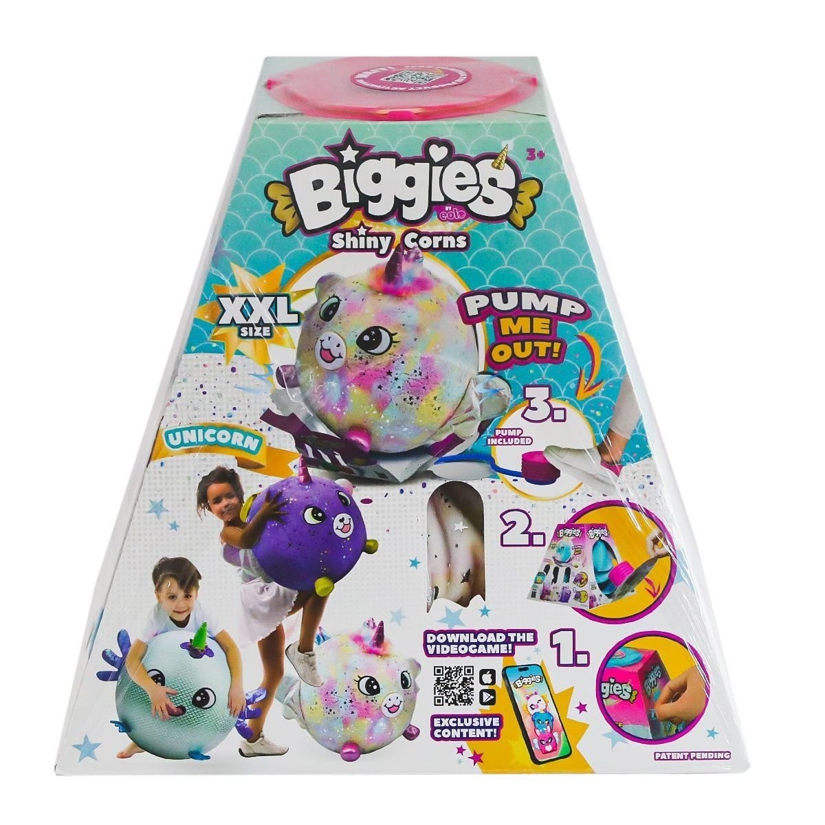 72292 Peluş Biggies Shinycorns Rainbow Unicorn Size Xxl