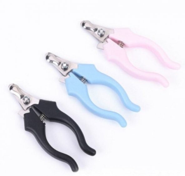 Yaylı Evcil Hayvan Tırnak Makası - Paslanmaz Çelik- Pet Nail Scissors