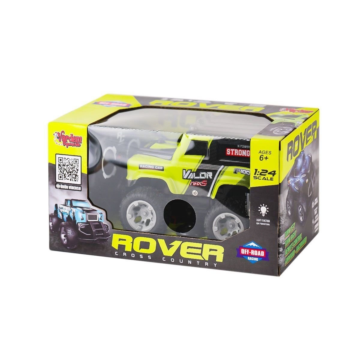 Syr-666-842-3-4-5-6-7 Kumandalı Şarjlı Rover Off Road Işıklı Araba 1:24 -vardem Oyuncak