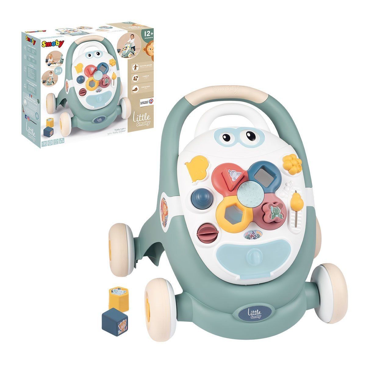 7600140304 Ls  Trotty Yürüyüş Arkadaşım 3ın1 -smoby