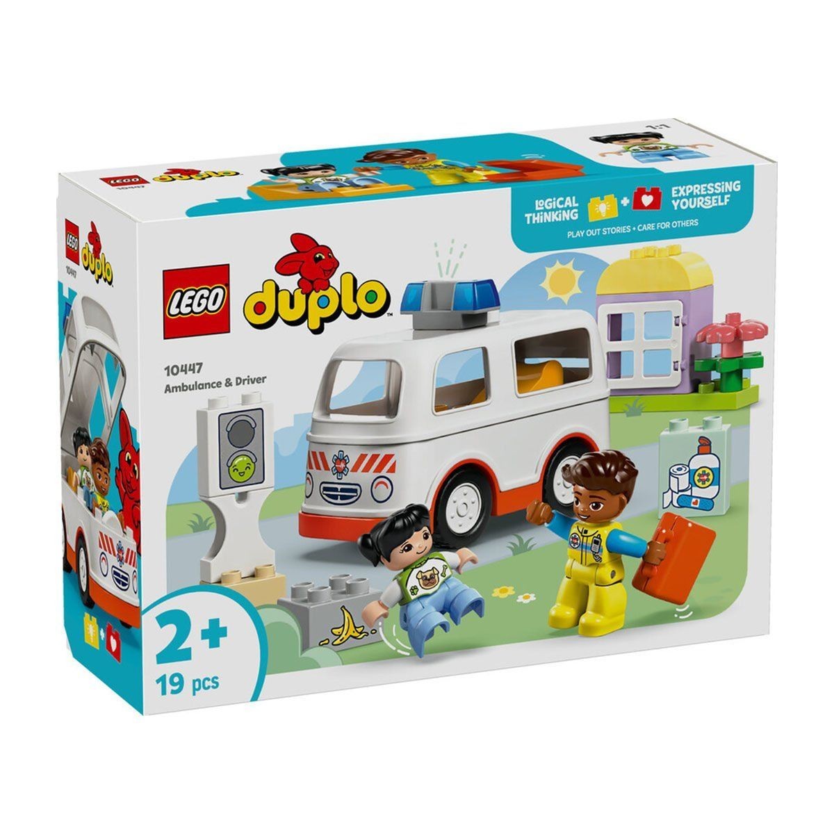 Led10447 Lego Duplo Ambulans Ve Sürücü
