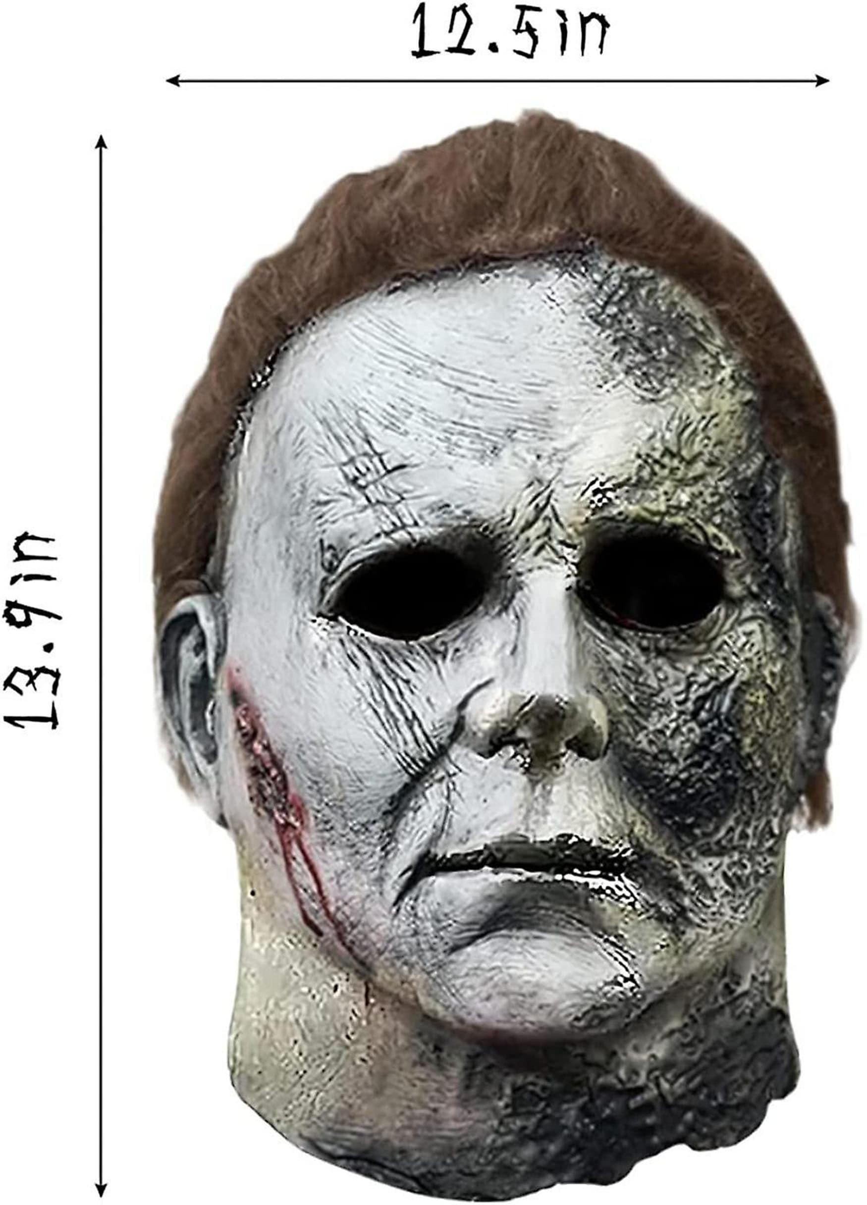 Michael Myers Lateks Maske - Michael Myers Et Maske Kafaya Tam Geçmeli