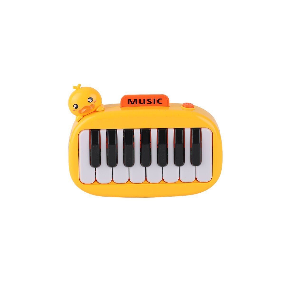 8897-1b Ördek Işıklı Müzikal Piano
