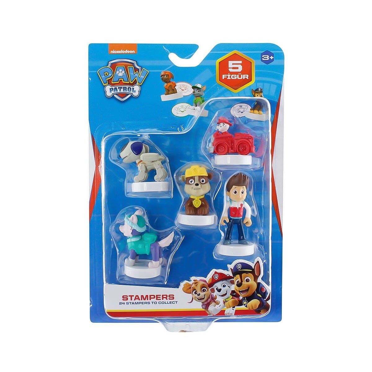 Pmı Paw5040 Paw Patrol Stampers 5'li Figür Seti -necotoys