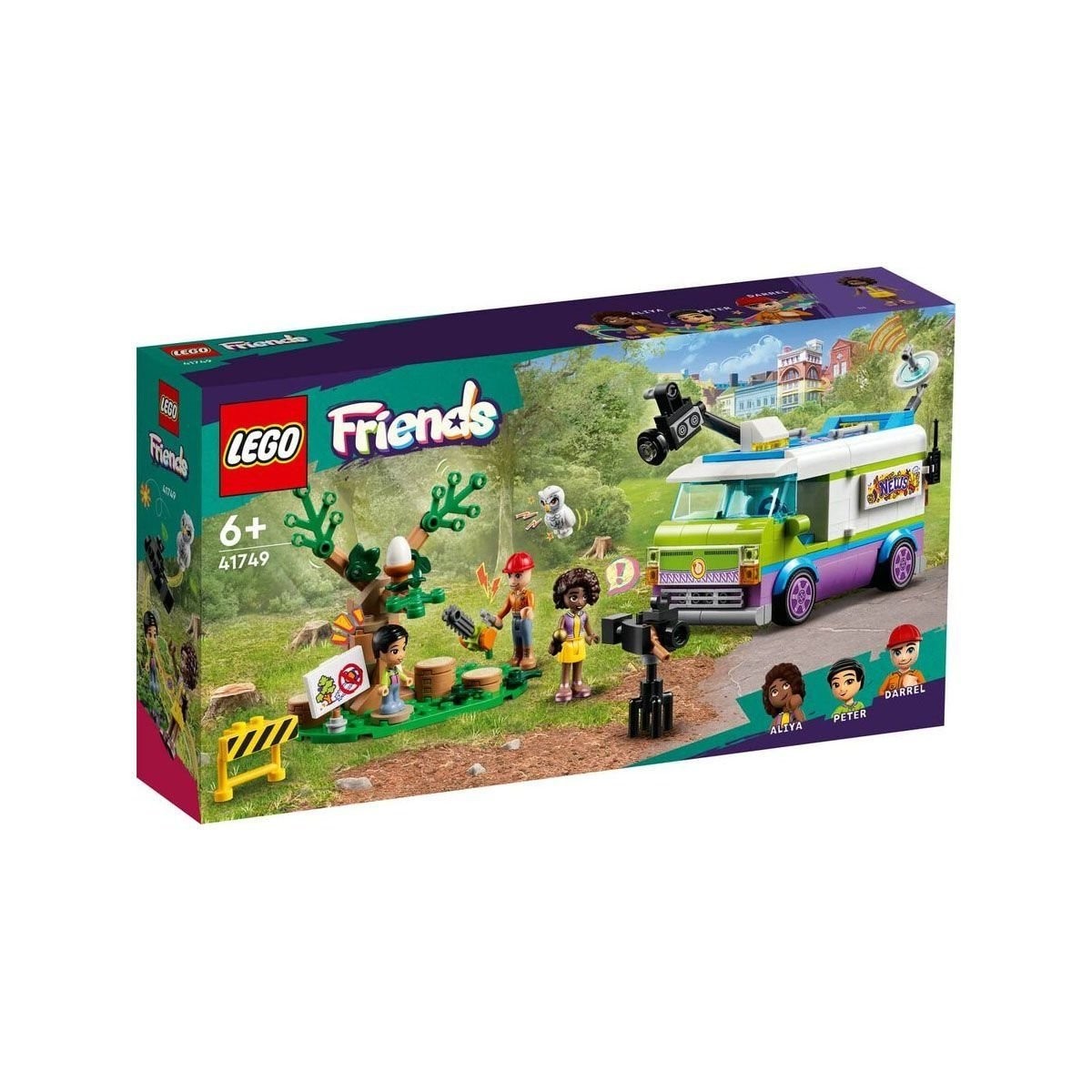 41749 Lego Friends - Canlı Yayın Aracı 446 Parça +6 Yaş