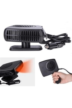 Oto Isıtıcı-soğutucu Fan Cam Buğu Çözücü Fan Araç Içi Isıtıcı-soğutucu Fan 12v Çakmaklık Girişli