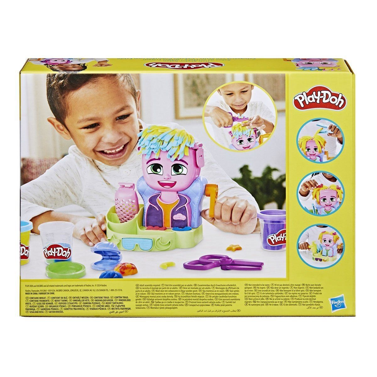F8807 Play-doh Renkli Kuaför Salonu+3 Yaş