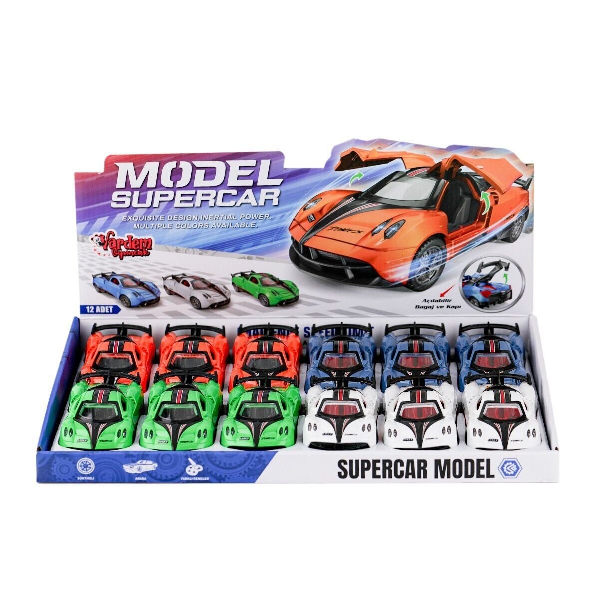 Jw567-170 Sürtmeli Kapısı Açılan Spor Araba