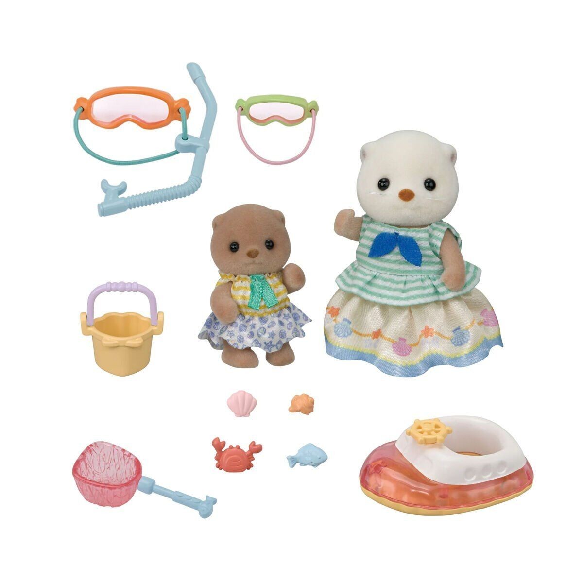 5804 Sylvanian Families Su Samuru Kız Kardeşler Ve Şnorkel Seti +3 Yaş