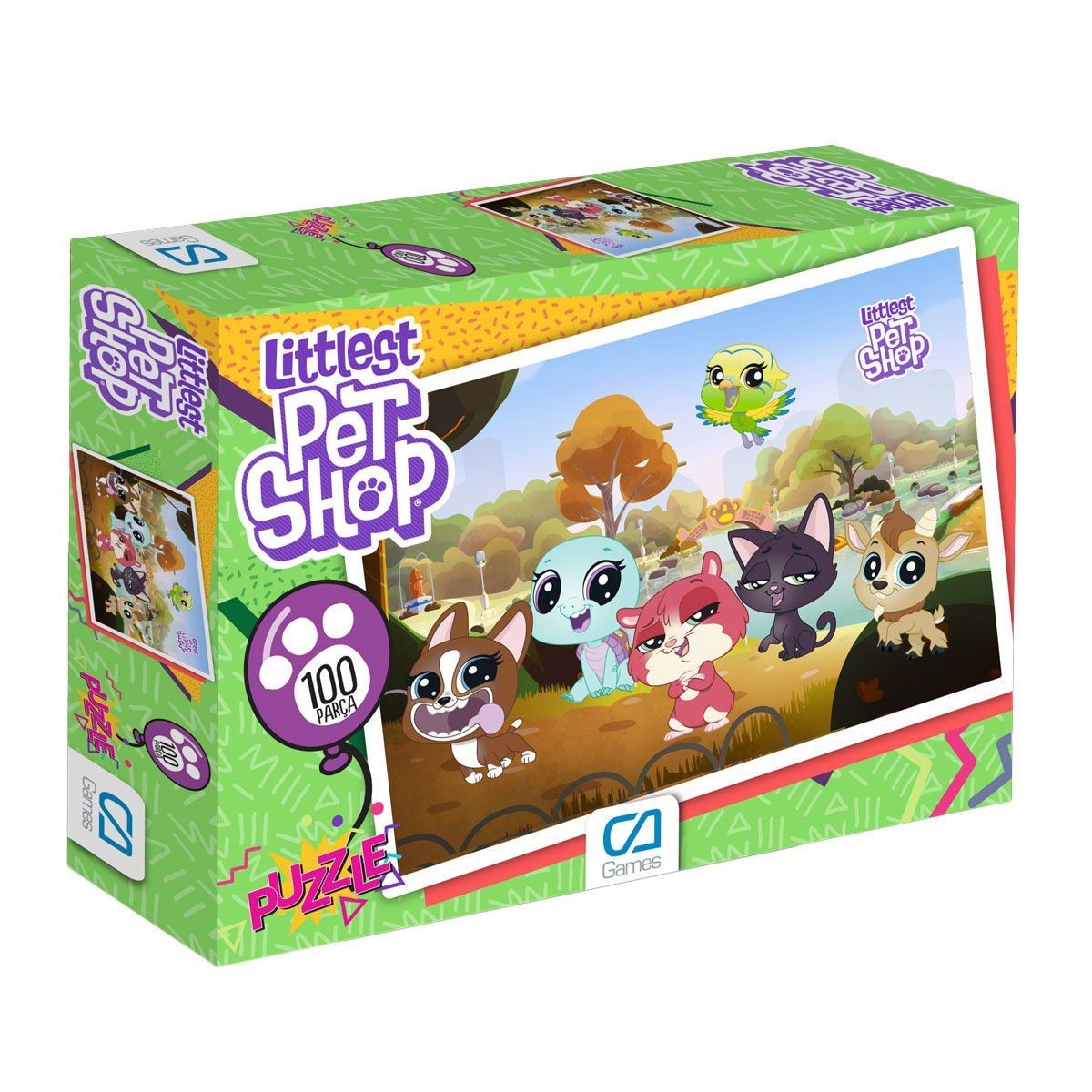 5011 Ca100-5011 Litlest Petshop 100 Parça Puzzle -ca Puzzle