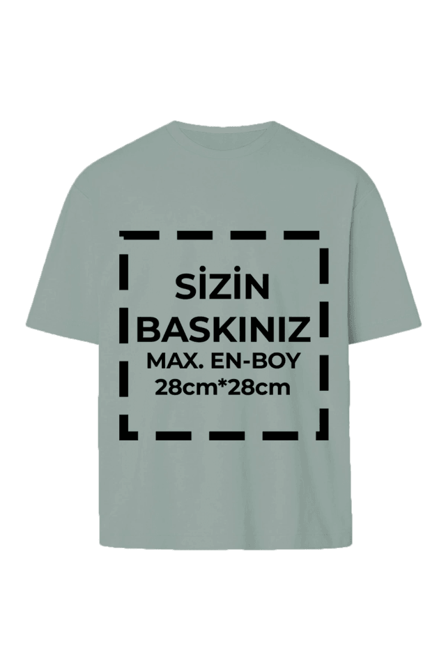 Tişört Tasarla 24/1 Kumaş - Gri