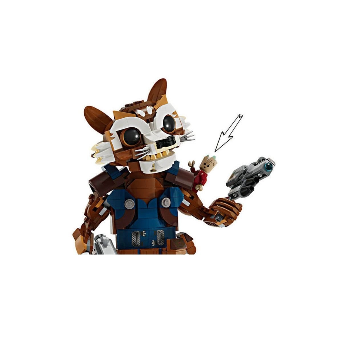 76282 Lego Marvel Rocket Ve Bebek Groot 566 Parça +10 Yaş