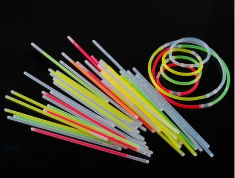 10 Adet Glow Stick Bracelet Fosforlu Kırılan Çubuk Bileklik