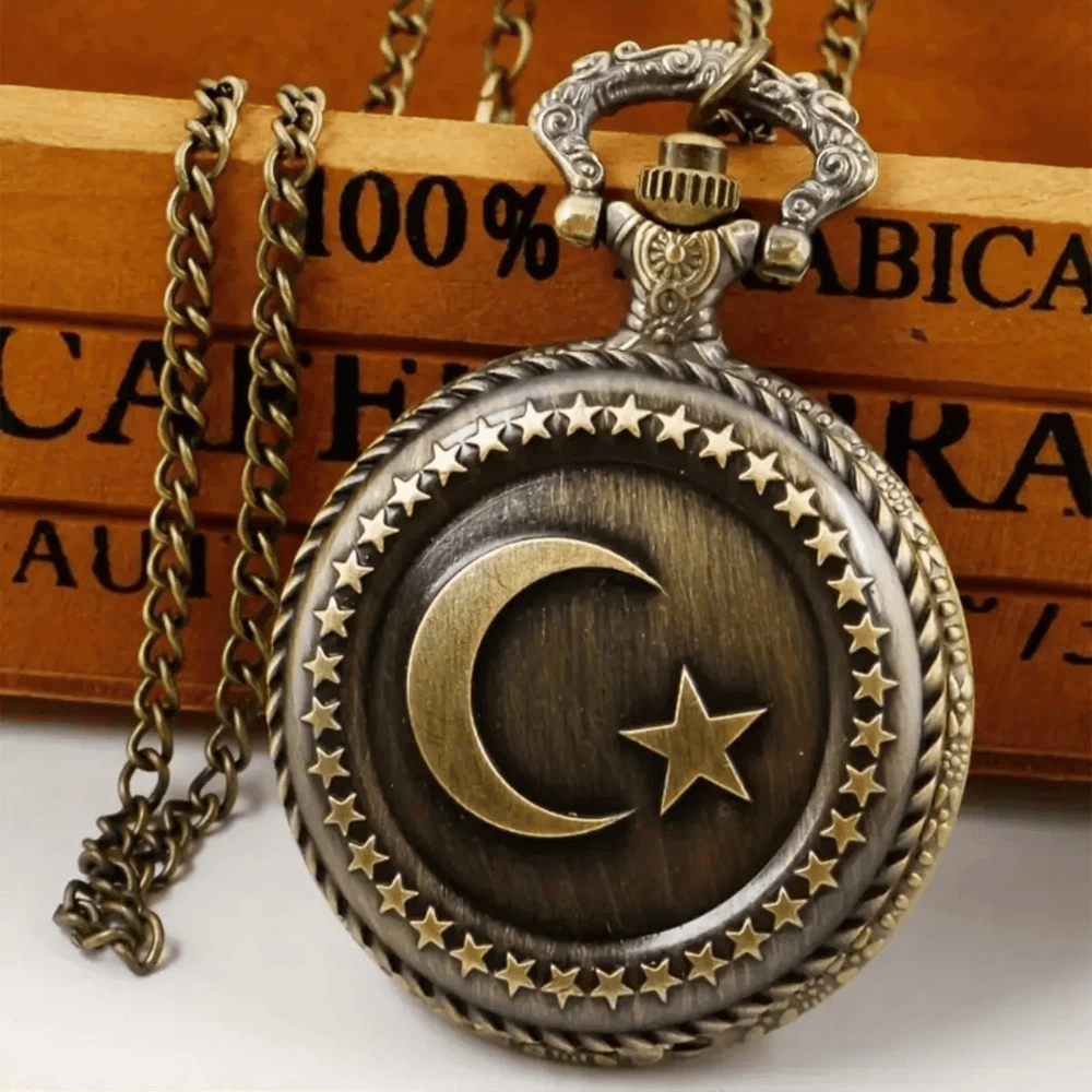 Türk Bayraklı Köstekli Saat