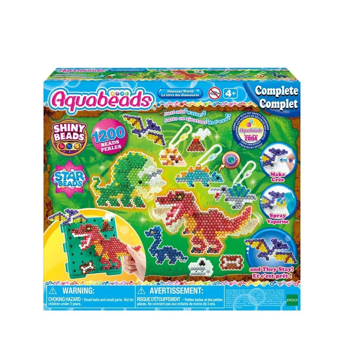 31994 Aquabeads Dinozor Dünyası Seti 1200 Parça +4 Yaş