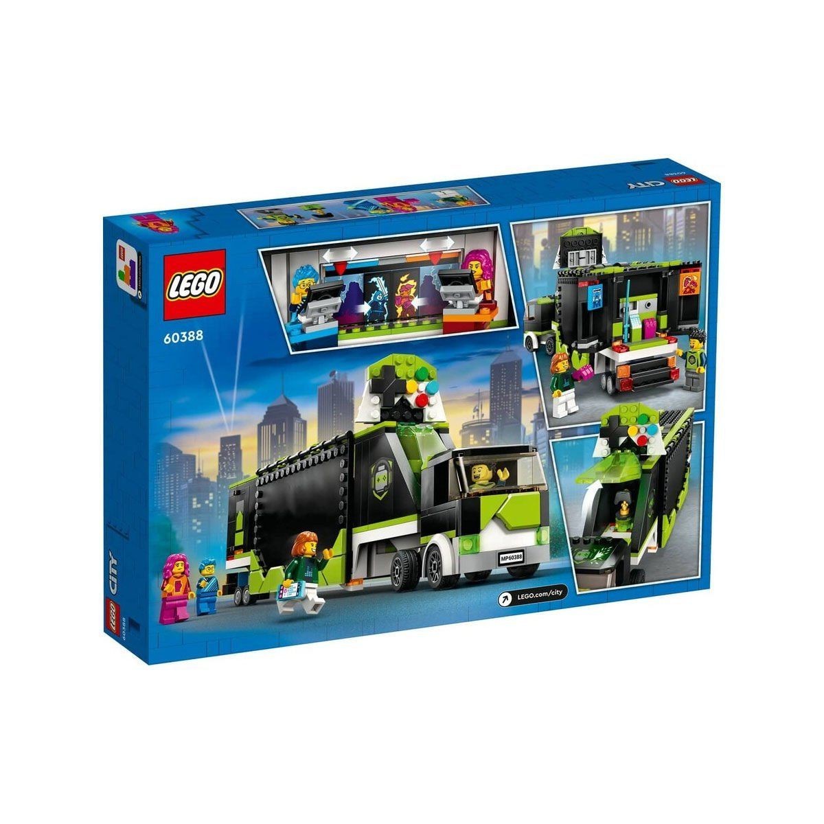 60388 Lego City - Oyun Turnuvası Tırı 344 Parça +7 Yaş