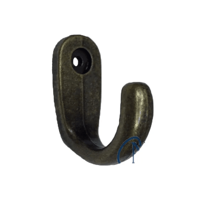 Büyük Tekli Fincan Askı, Dekor Askısı - Antik, 12x23x30 Mm