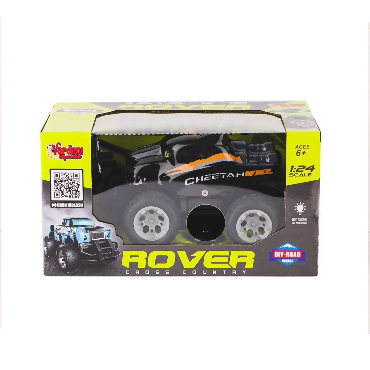 Syr-666-842-3-4-5-6-7 Kumandalı Şarjlı Rover Off Road Işıklı Araba 1:24 -vardem Oyuncak