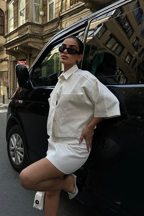 Naomi Gabardin Etek Takım 9740-08