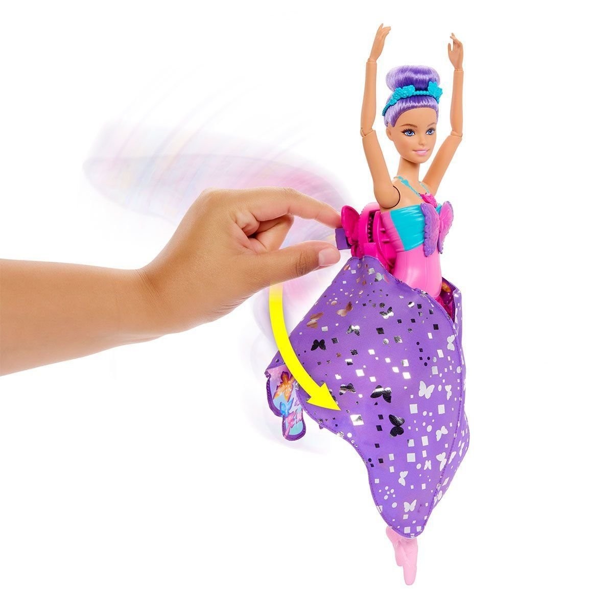 Hxj10 Barbie Kelebek Dansçı Bebek