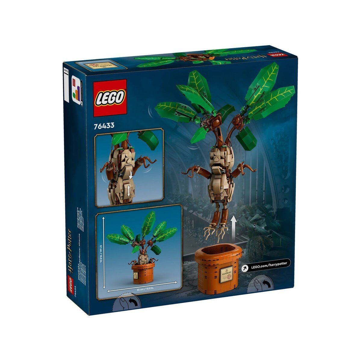 76433 Lego Harry Potter - Adamotu - Mandrake 579 Parça +10 Yaş