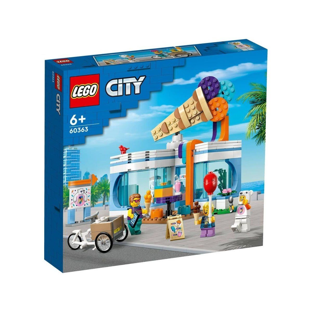 60363 Lego® City - Dondurma Dükkanı 296 Parça +6 Yaş