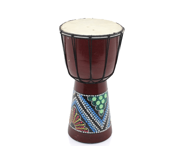 Batikli Ahşap Darbuka 25 Cm 3dıarta-31