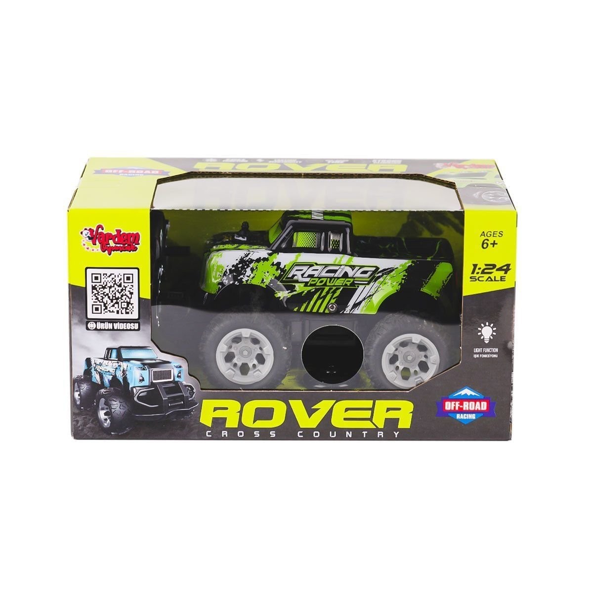 Syr-666-842-3-4-5-6-7 Kumandalı Şarjlı Rover Off Road Işıklı Araba 1:24 -vardem Oyuncak