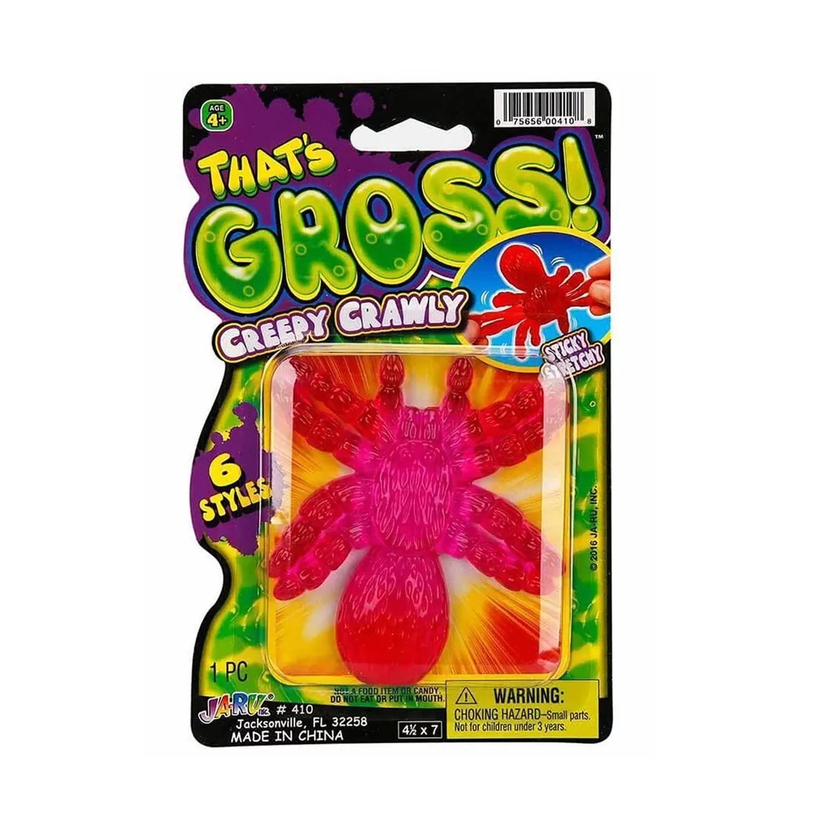 0410 Streç Gross Creepy Crawly Esnek Böcekler -sunman