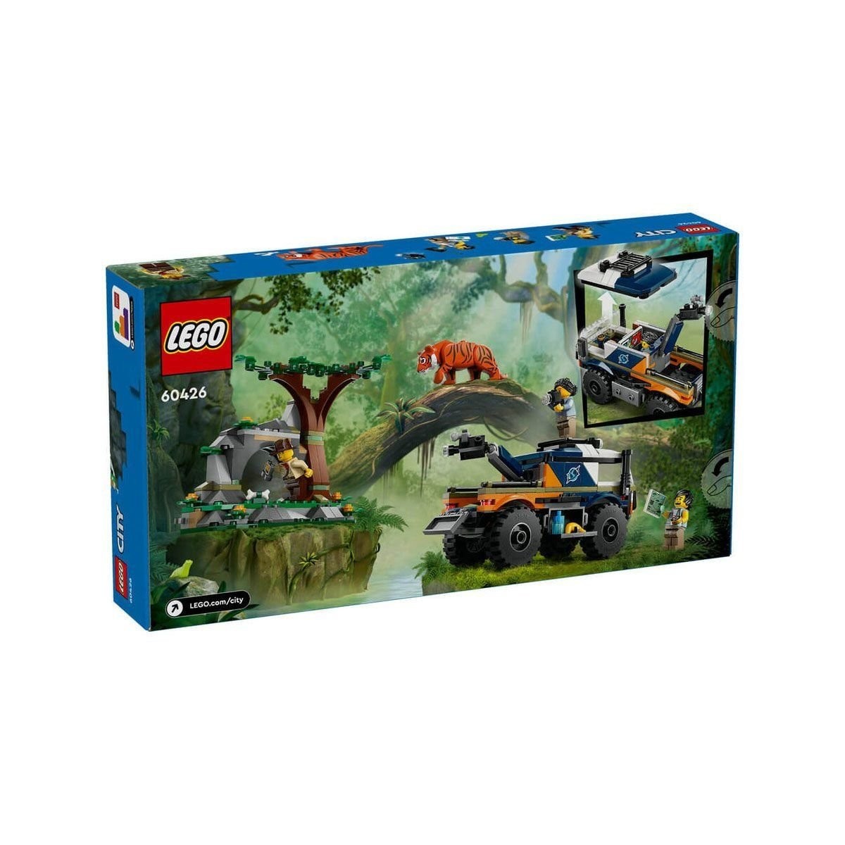 60426 Lego City Orman Kaşifinin Arazi Kamyonu 314 Parça +6 Yaş