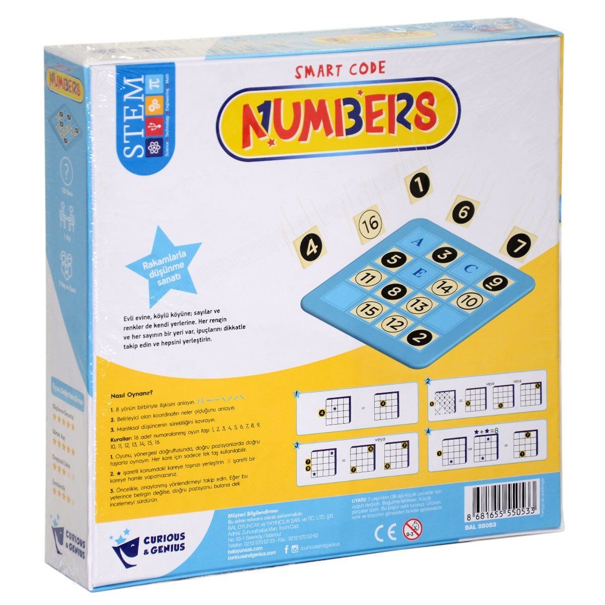 Zmk-1739 Numbers Akıllı Kod Sayılar -özaydınlar