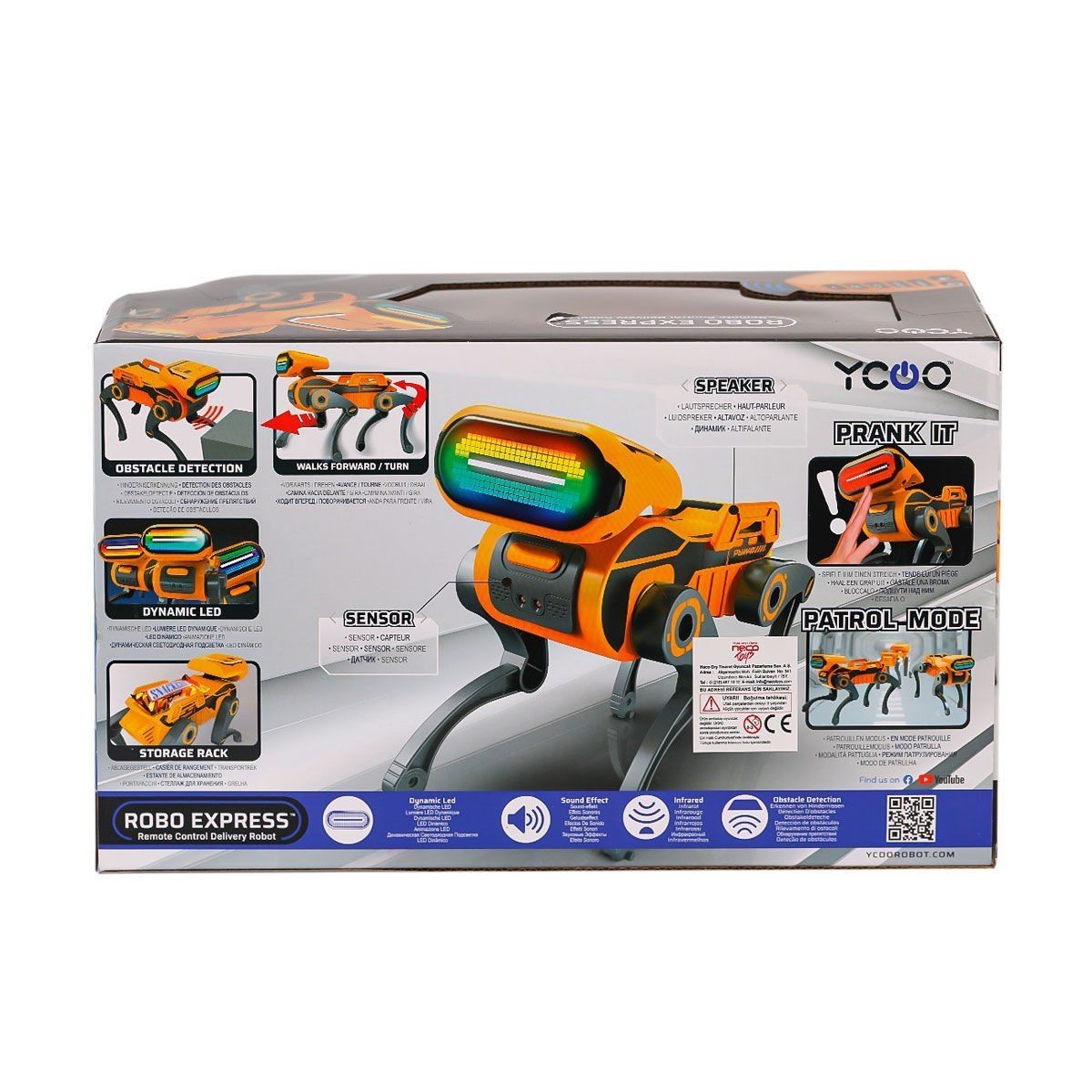 Sıl 88166 Silverlit Kumandalı Robo Express -necotoys