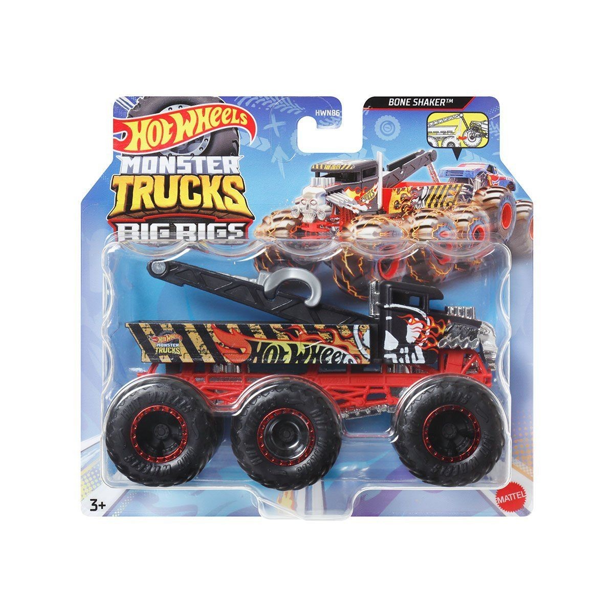 Hwn86 Hot Wheels Monster Trucks 1:64 Çekici Arabalar