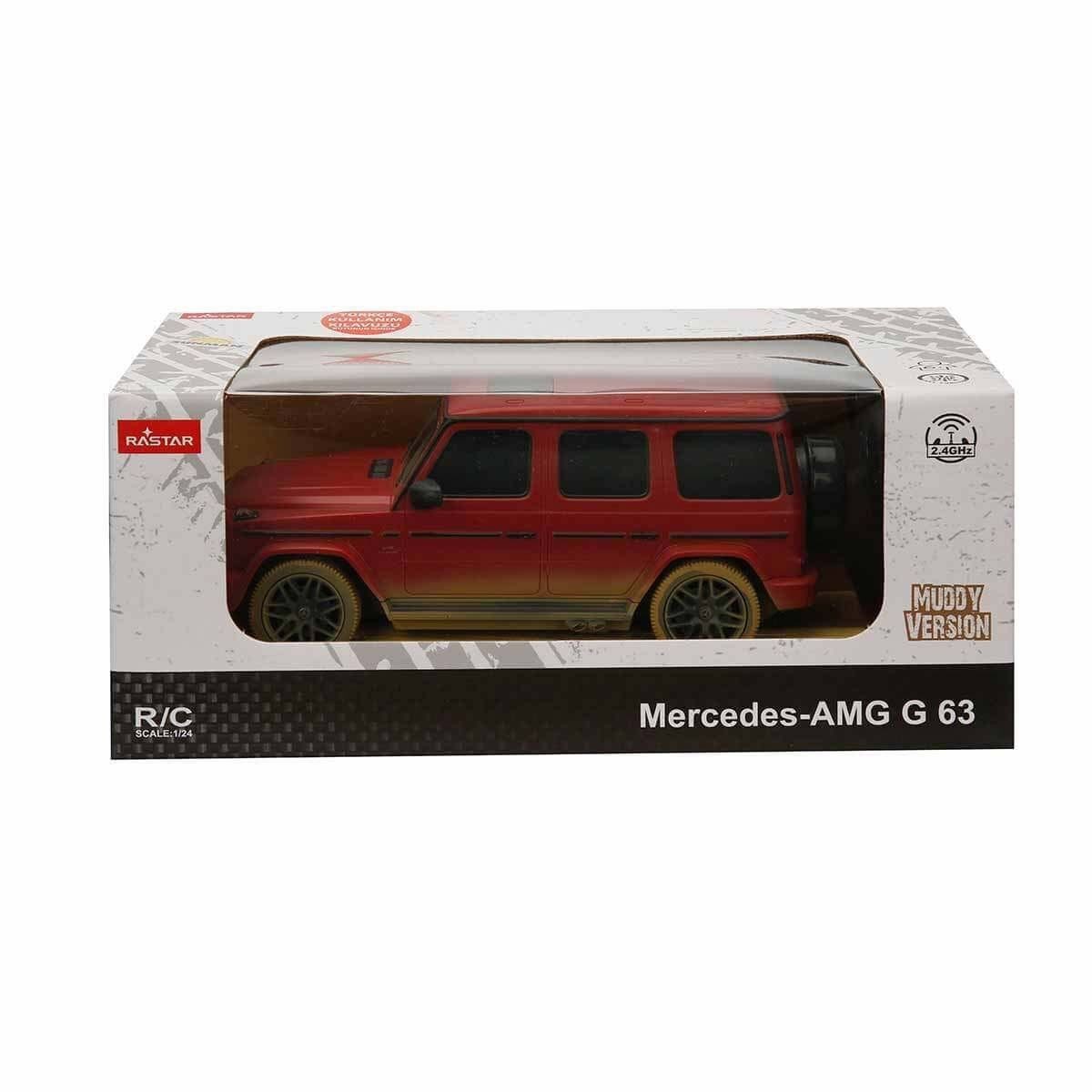 32022 1:24 Mercedes Benz Amg G 63 Muddy Uzaktan Kumandalı Araba -sunman