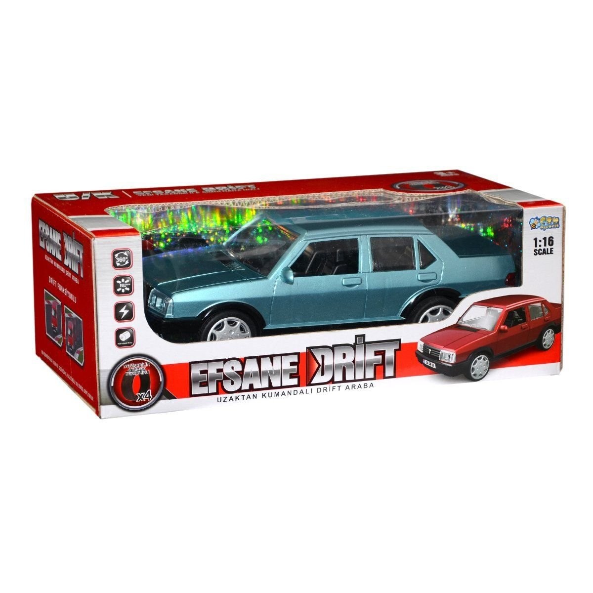 6616-25a Can, Kumandalı Efsane Drift Araba
