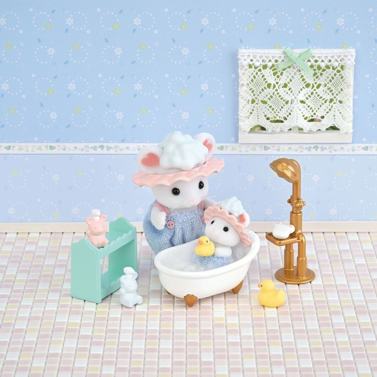 5805 Sylvanian Families Kardeşler Banyo Zamanı Seti +3 Yaş