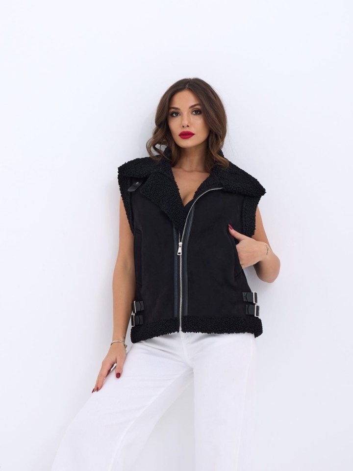 6717 YELEK-SİYAH