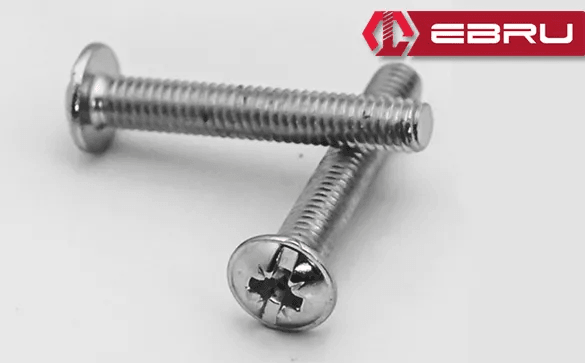 Yulak Yıldız Başlı Rysb Kulp Vidası, Civata M4x45 - 500 Adet