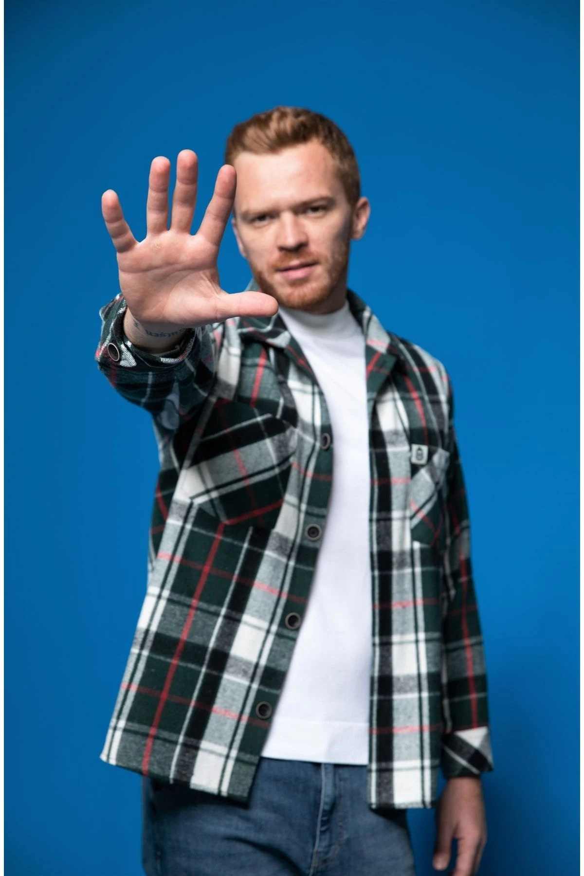 Erkek Oduncu Gömleği Büyük Beden