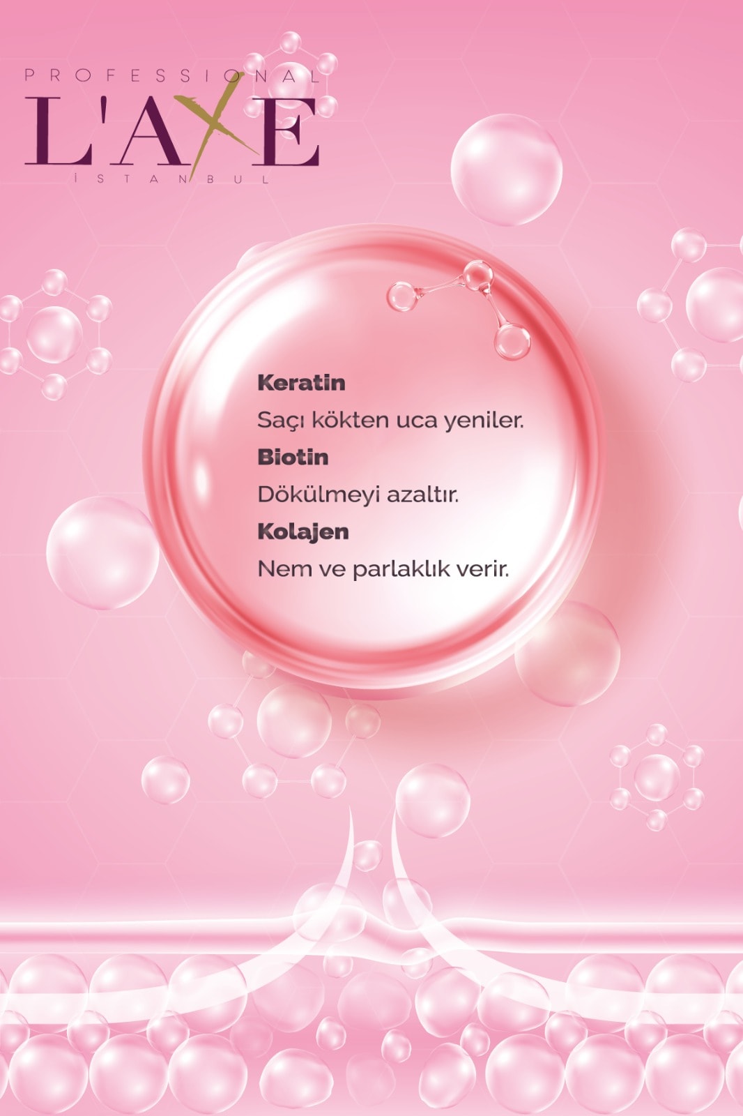 Keratin&Biotin&Kolajen Sıvı Saç Kremi 200 Ml