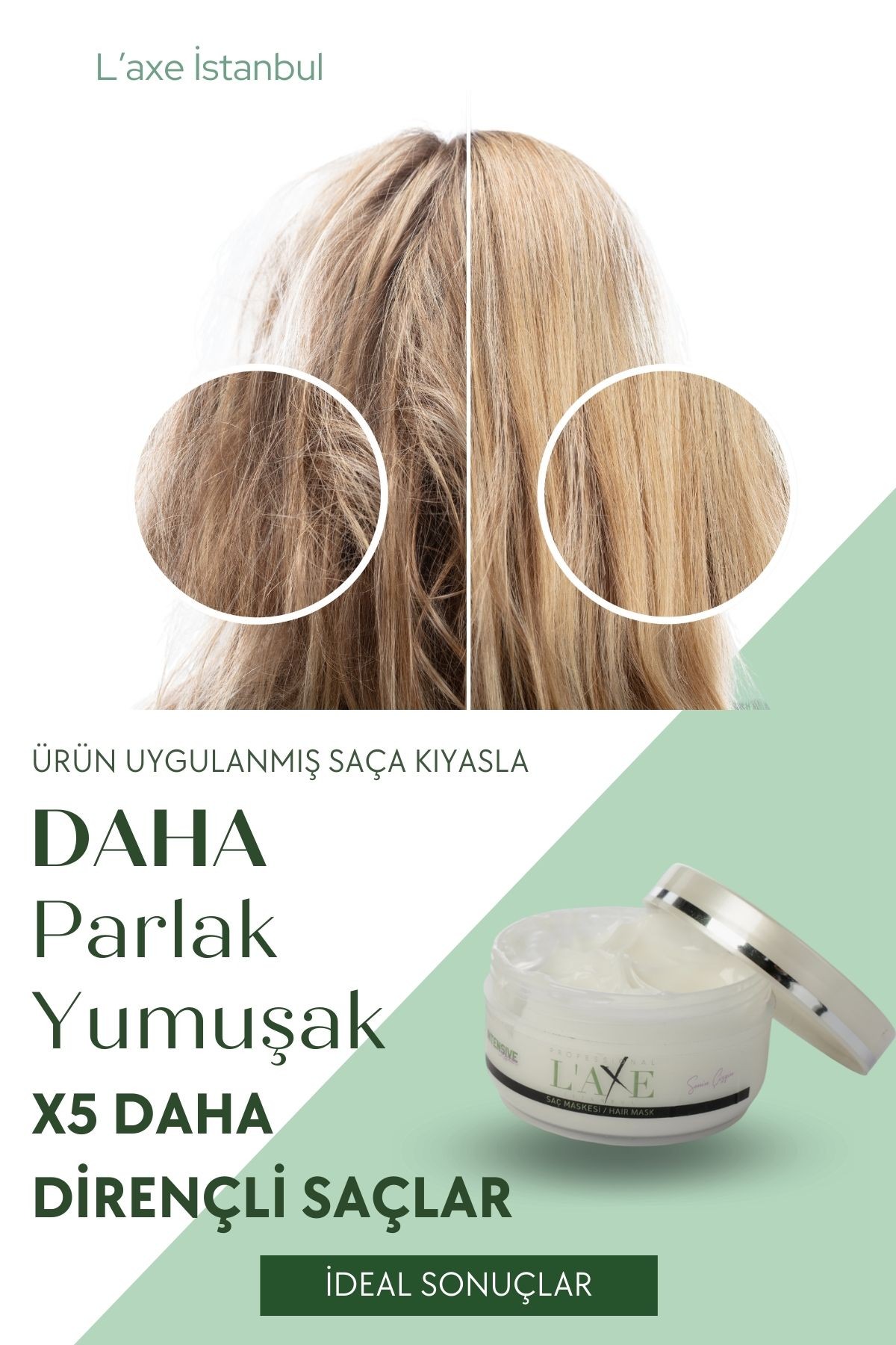 Saçlarınıza Anında Botoks Etkisi Keratin Saç Maskesi | 90 ml