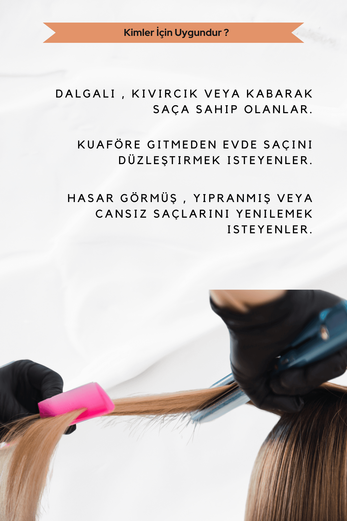 Brezilya Keratini & Botoks Düzleştirici Saç Bakım Kremi 75 ML
