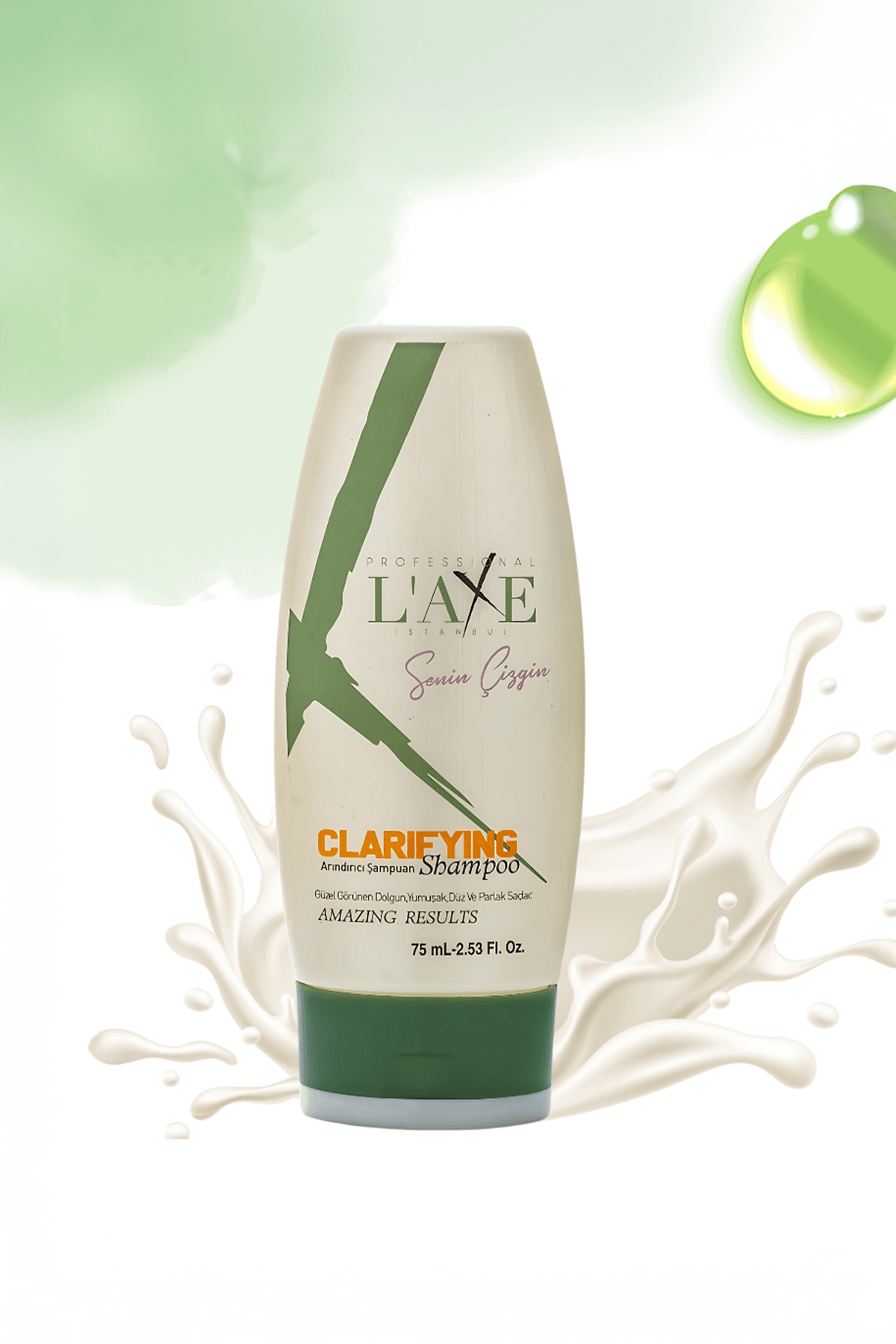Tuzsuz Sülfatsız Parabensiz Şampuan Keratinli ve Yıpranmış Saçlar için Onarıcı Mucize 75 Ml