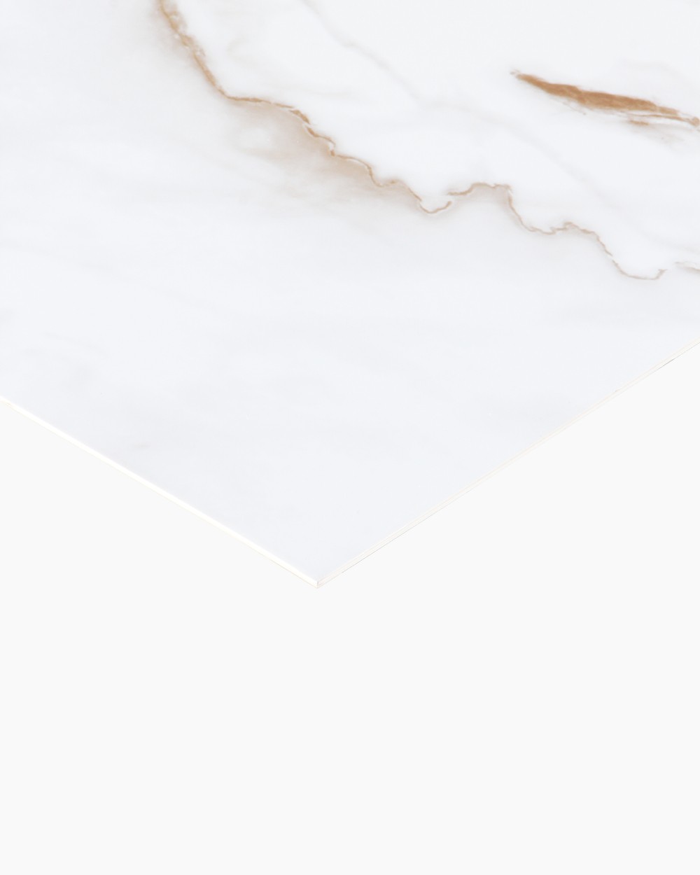 Newtown White Calacatta PVC Duvar Paneli 122x244 CM